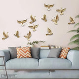 6 Pigeon Wall Décor