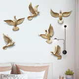 6 Pigeon Wall Décor