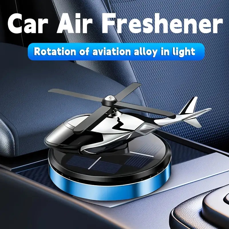 Perfume Solar Power Helicopter Air Freshener