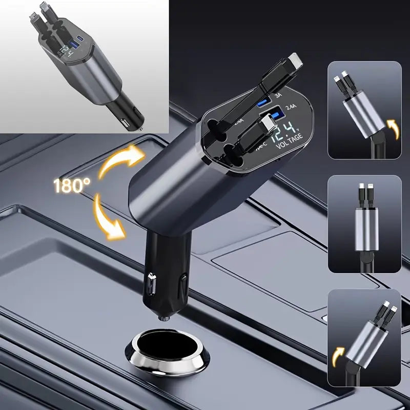 Retractable Car Charger
