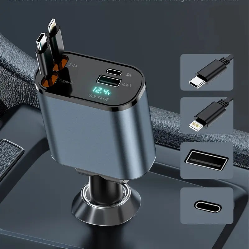 Retractable Car Charger